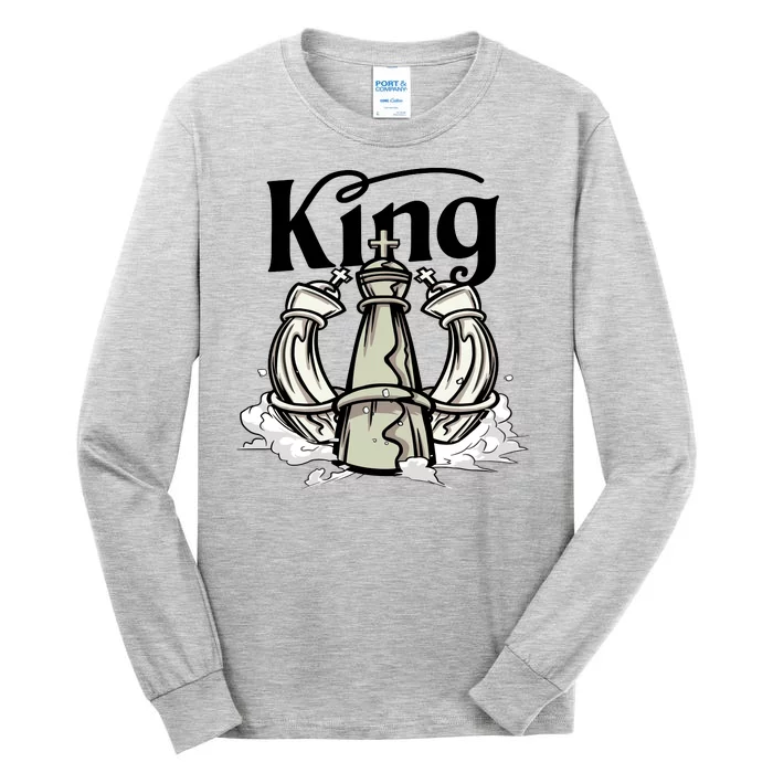 Chess King Tall Long Sleeve T-Shirt