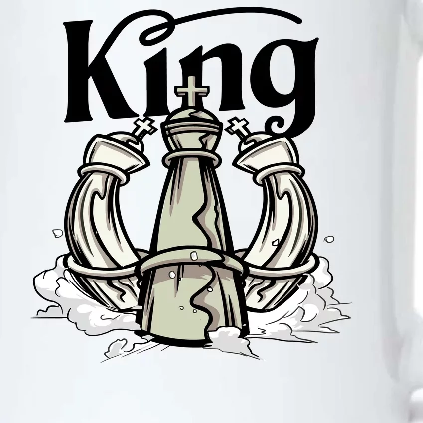 Chess King Black Color Changing Mug