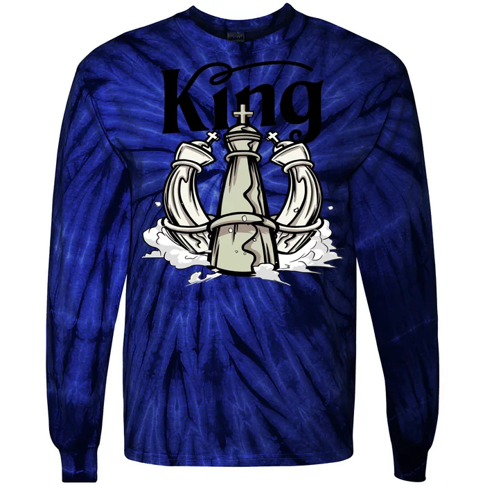 Chess King Tie-Dye Long Sleeve Shirt