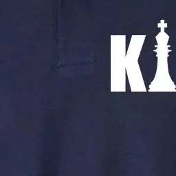 Chess King of the Game Logo Softstyle Adult Sport Polo