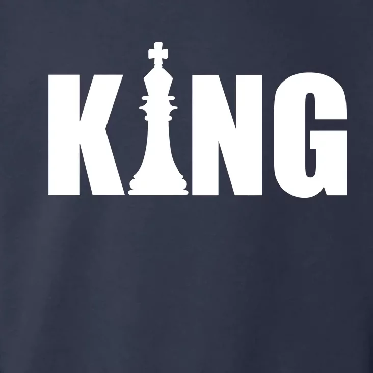 Chess King of the Game Logo Toddler Hoodie