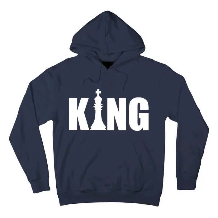 Chess King of the Game Logo Tall Hoodie