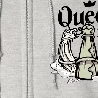 Chess Queen Full Zip Hoodie