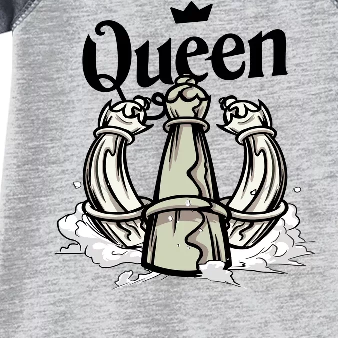 Chess Queen Infant Baby Jersey Bodysuit