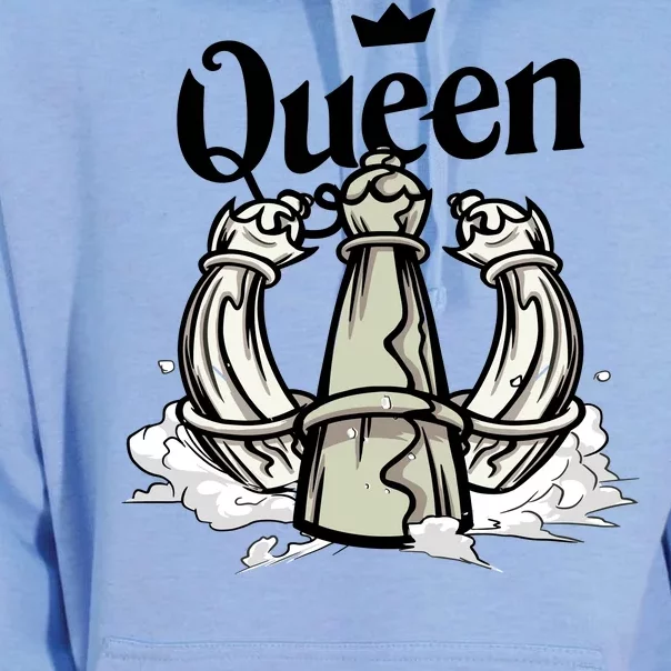 Chess Queen Unisex Surf Hoodie