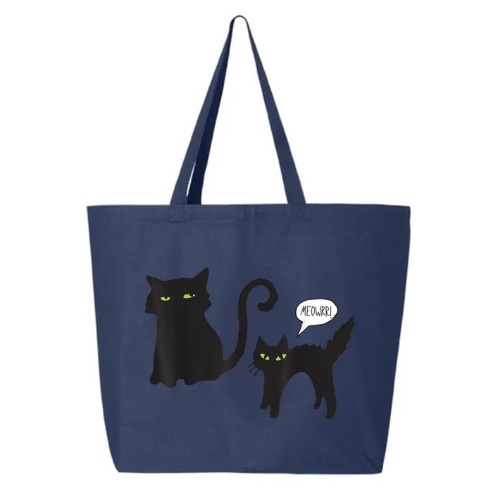 Cat Halloween Funny Mom Or Dad Gift Idea Tee 25L Jumbo Tote