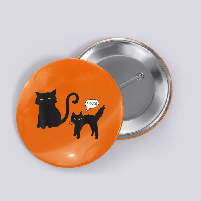 Cat Halloween Funny Mom Or Dad Gift Idea Tee Button