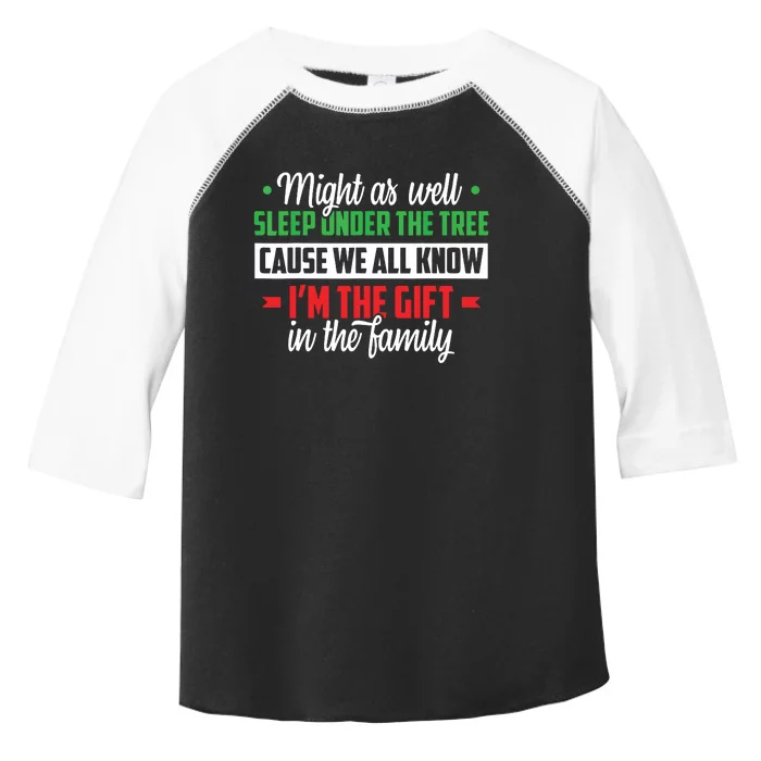 Christmas Humor Favorite Person Funny Christmas Toddler Fine Jersey T-Shirt