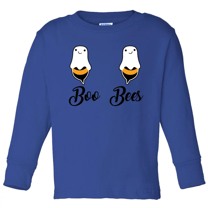 Cool Halloween Funny Gift Boo Bees Gift Toddler Long Sleeve Shirt