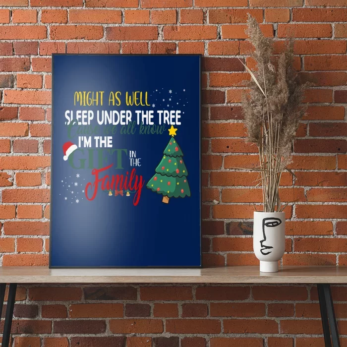 Christmas Humor Favorite Person Funny Christmas Gift Poster