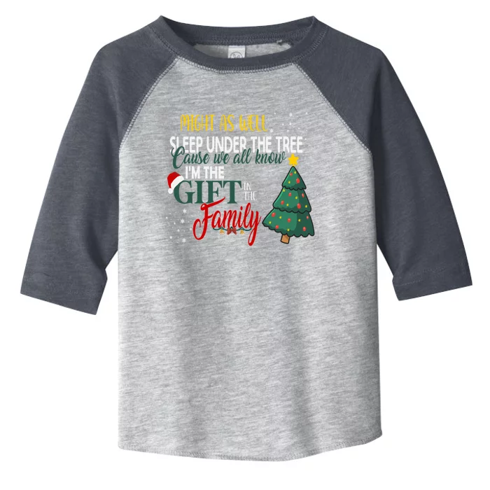 Christmas Humor Favorite Person Funny Christmas Gift Toddler Fine Jersey T-Shirt