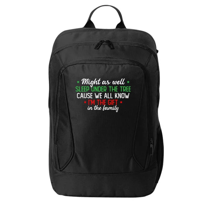 Christmas Humor Favorite Person Funny Christmas City Backpack