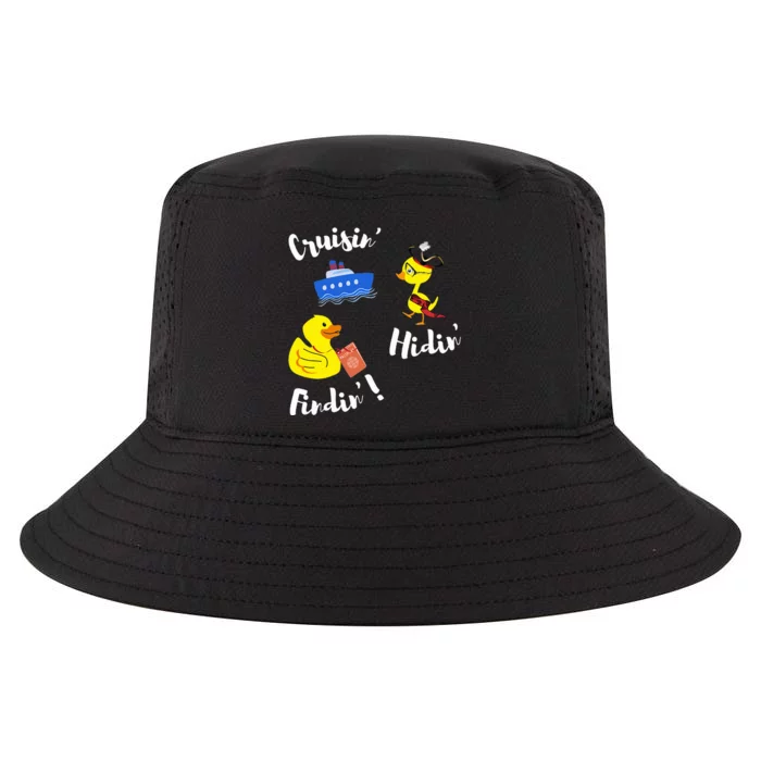 Cruising Hiding Finding Rubber Ducks Passport Scavanger Hunt Cool Comfort Performance Bucket Hat