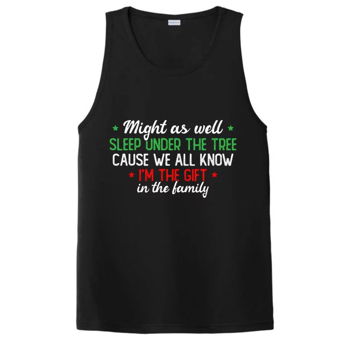 Christmas Humor Favorite Person Funny Christmas Performance Tank