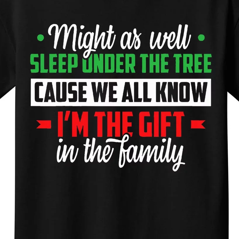 Christmas Humor Favorite Person Funny Christmas Kids T-Shirt