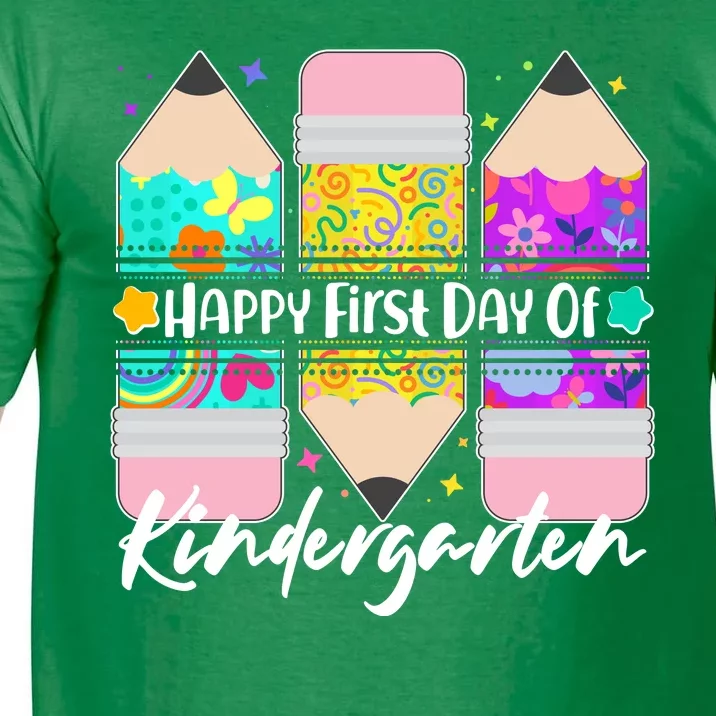 Cute Happy First Day Of Kindergarten Comfort Colors T-Shirt