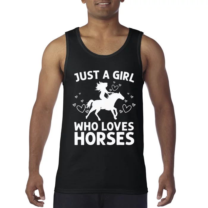 Cool Horse For Cow Unique Horse Racing Tank Top