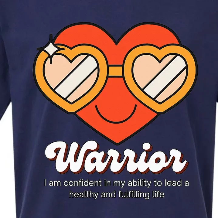 Congestive Heart Failure Warrior Heart Health Motivation Sueded Cloud Jersey T-Shirt