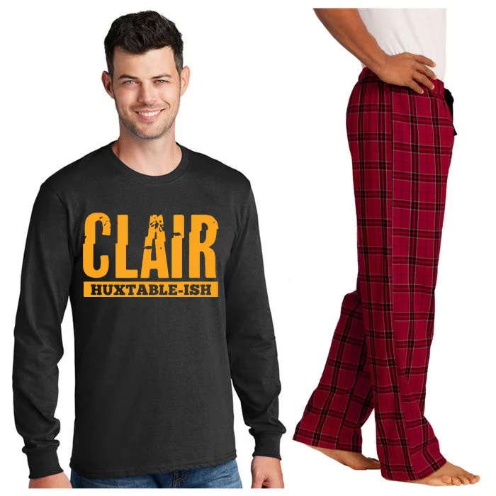 Clair HuxtableIsh Funny Lawyer Attorney Long Sleeve Pajama Set