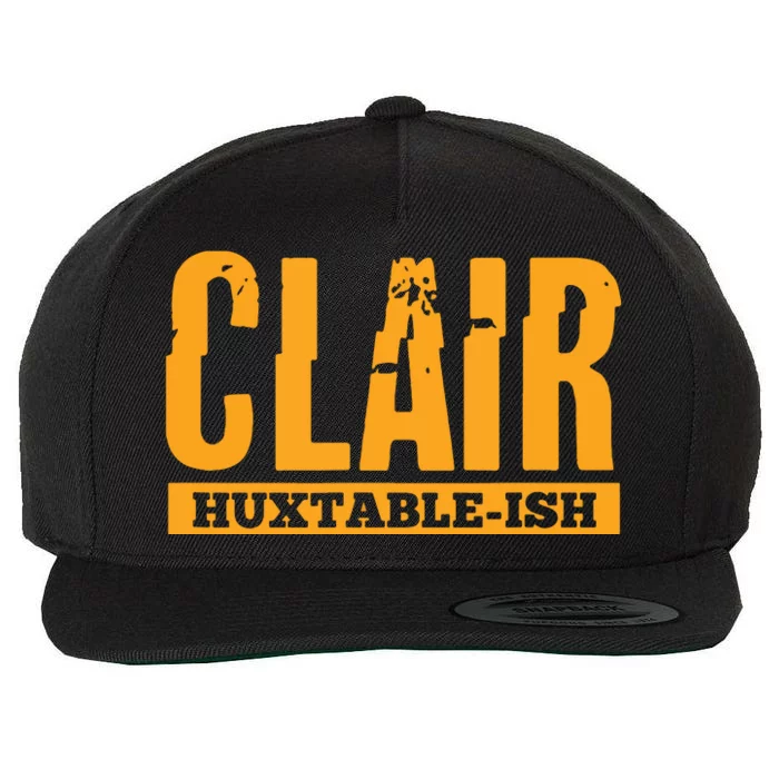 Clair HuxtableIsh Funny Lawyer Attorney Wool Snapback Cap