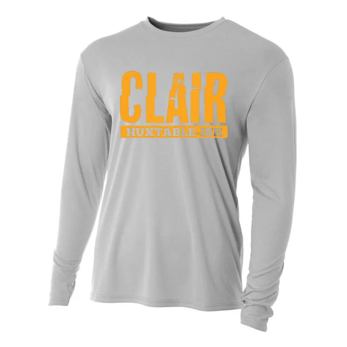 Clair HuxtableIsh Funny Lawyer Attorney Cooling Performance Long Sleeve Crew