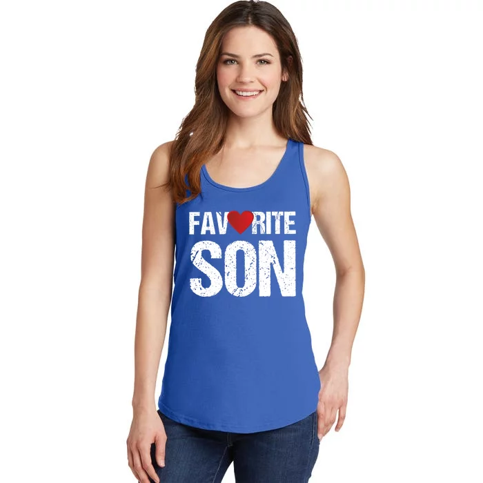 Cute Heart Favorite Son Gift Ideas Gift Ladies Essential Tank