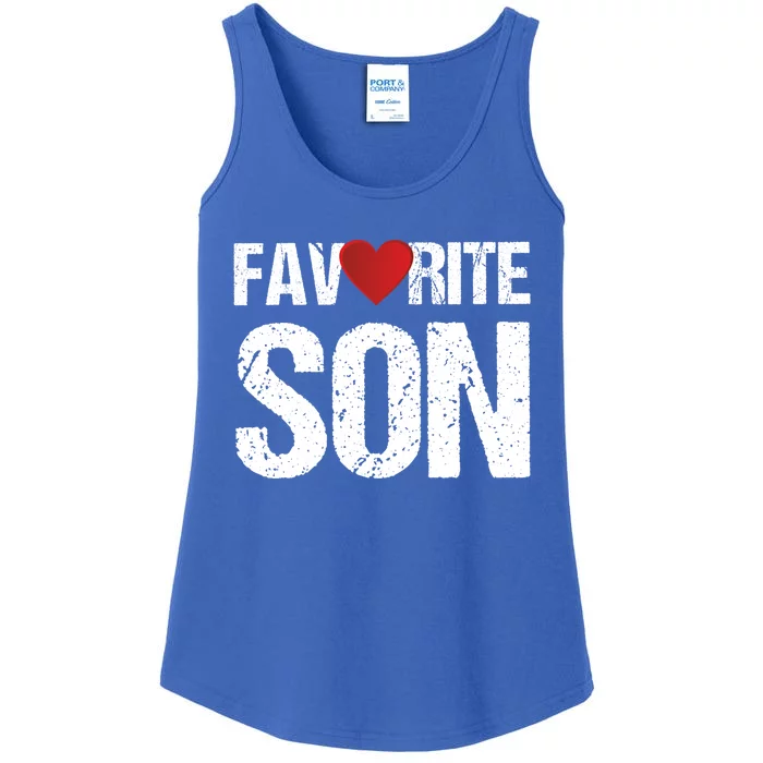 Cute Heart Favorite Son Gift Ideas Gift Ladies Essential Tank