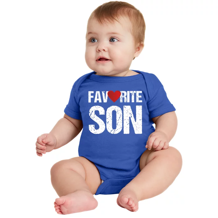 Cute Heart Favorite Son Gift Ideas Gift Baby Bodysuit