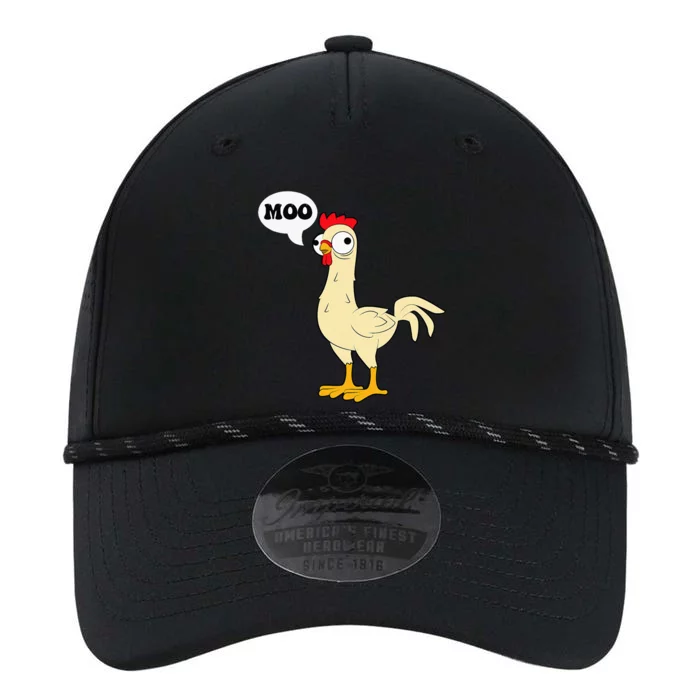 Chicken Hen Fowl Cow Funny Joke Dad Joke Performance The Dyno Cap