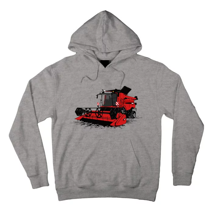 Combine Harvester Farmers Agriculture Tall Hoodie