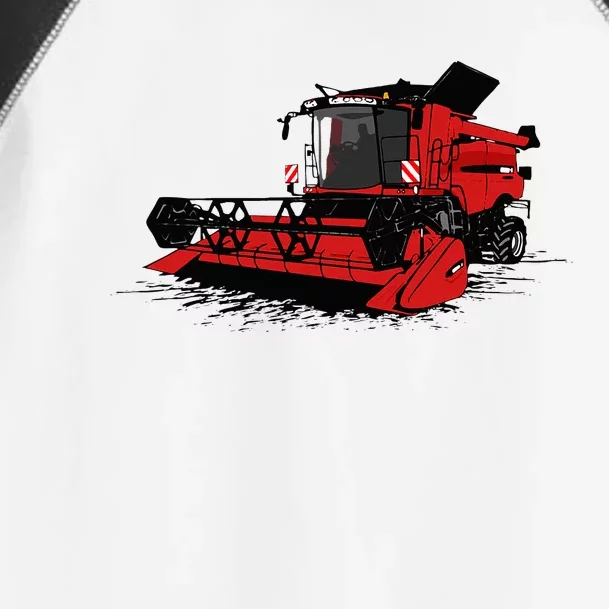 Combine Harvester Farmers Agriculture Toddler Fine Jersey T-Shirt