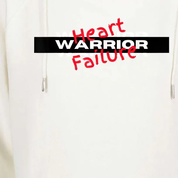 Congestive Heart Failure Warrior Heart Health Motivation Womens Funnel Neck Pullover Hood