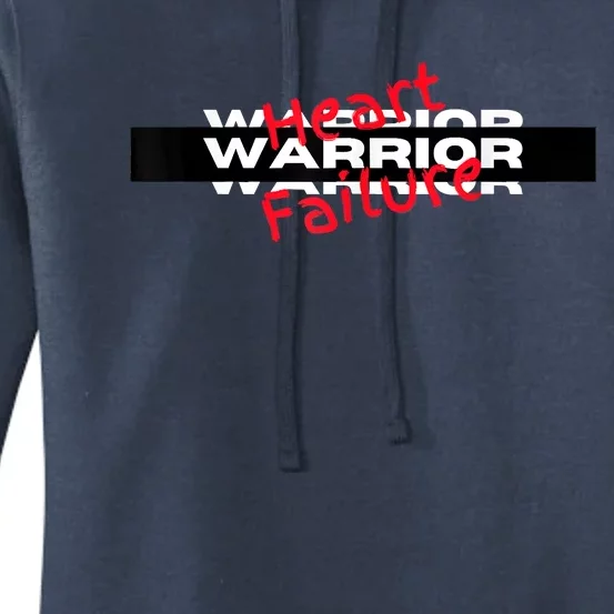 Congestive Heart Failure Warrior Heart Health Motivation Women's Pullover Hoodie