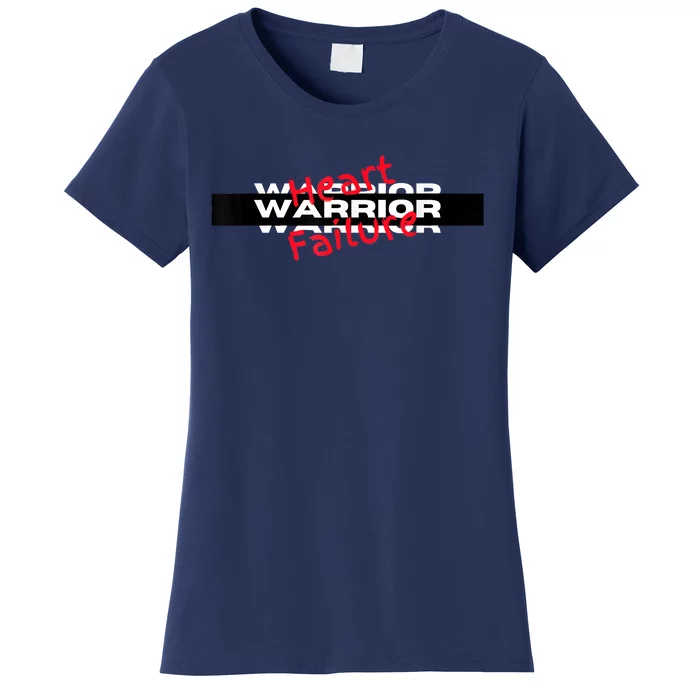 Congestive Heart Failure Warrior Heart Health Motivation Women's T-Shirt