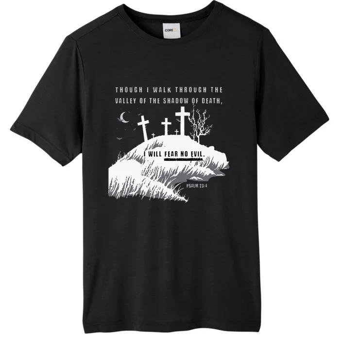 Christian Halloween Fear No Evil ChromaSoft Performance T-Shirt