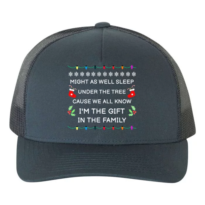 Christmas Humor Favorite Person Funny Christmas Yupoong Adult 5-Panel Trucker Hat