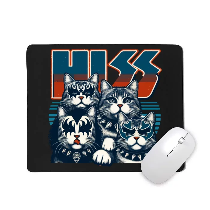 Cat Hiss Funny Cat Lover Cat Owner Cat Humor Mousepad