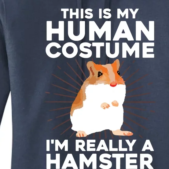 Cool Hamster For Men Women Hamster Lover Animal Costume Women's Pullover Hoodie