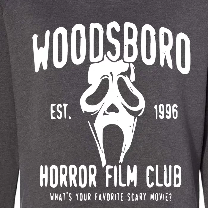 Cameo Horror Film Club Womens California Wash Sweatshirt