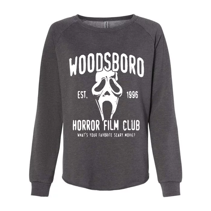 Cameo Horror Film Club Womens California Wash Sweatshirt