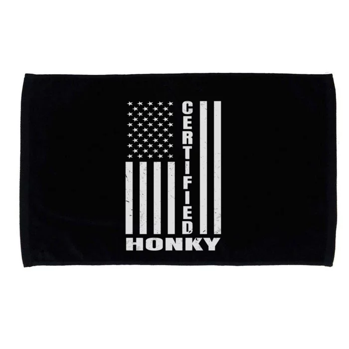 Certified Honky Funny Redneck Hillbilly Meaningful Gift Microfiber Hand Towel