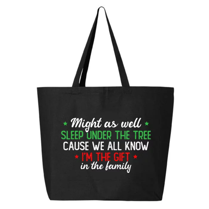 Christmas Humor Favorite Person Funny Christmas 25L Jumbo Tote