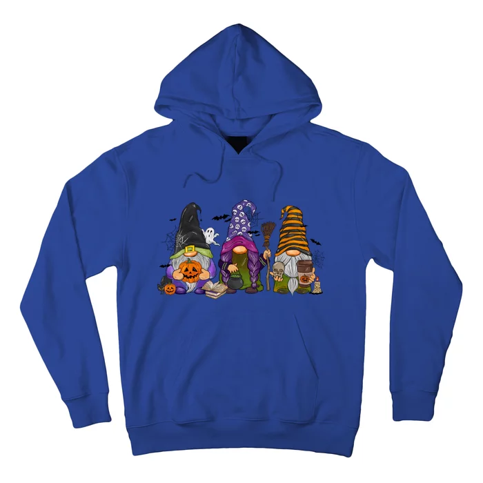 Cute Halloween Gnomes Autumn Pumpkins Fall Holiday Cool Gift Hoodie