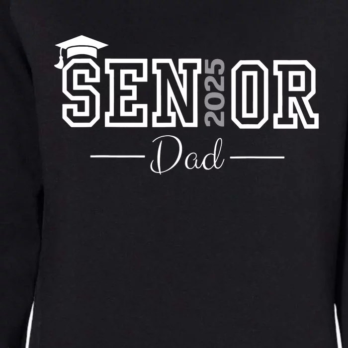 Cute Heart Graduate Proud Dad Senior Of 2025 Class Womens California Wash Sweatshirt