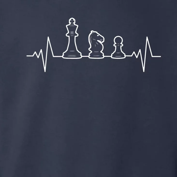 Chess Heartbeat | Gift Chess Master | Chess Club Toddler Hoodie