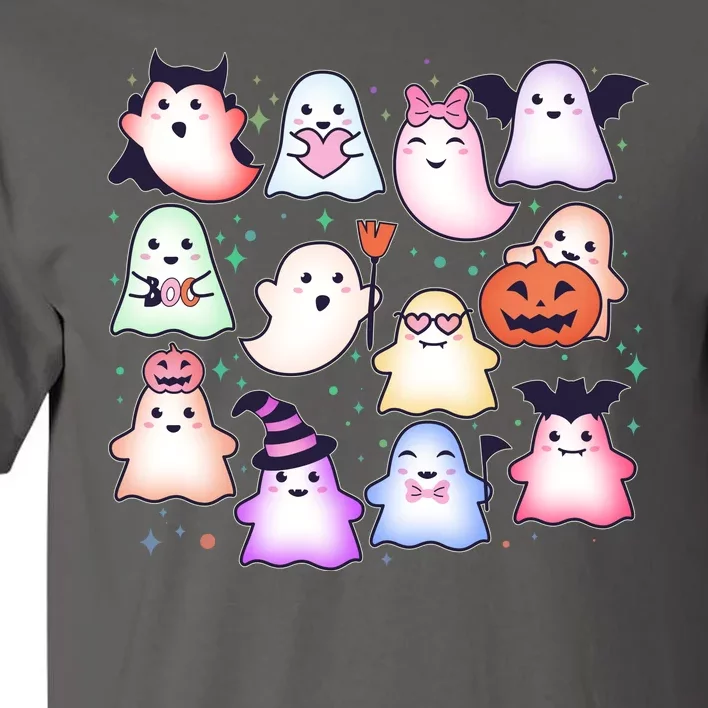 Cute Halloween Ghosts Tall T-Shirt