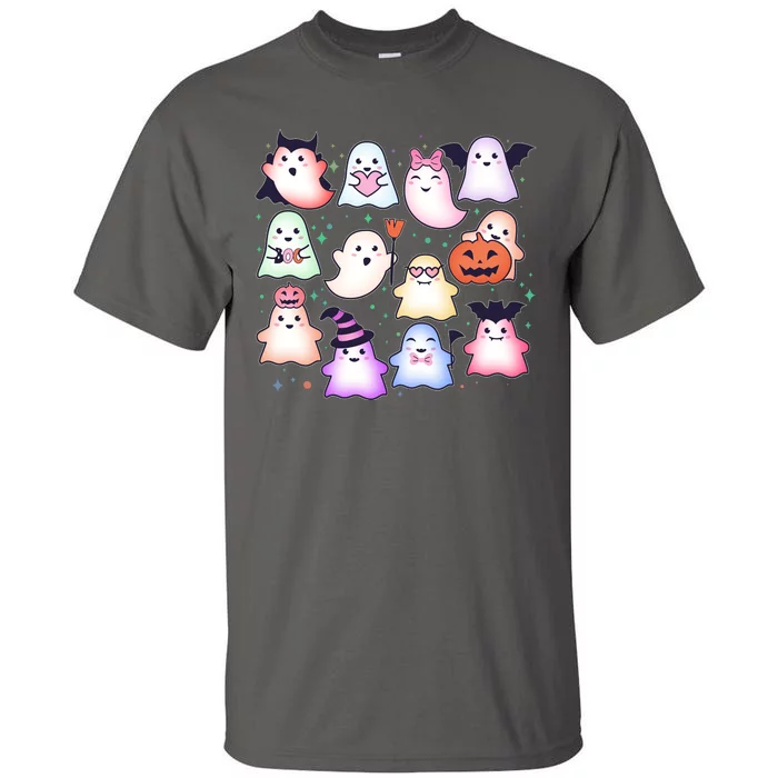 Cute Halloween Ghosts Tall T-Shirt