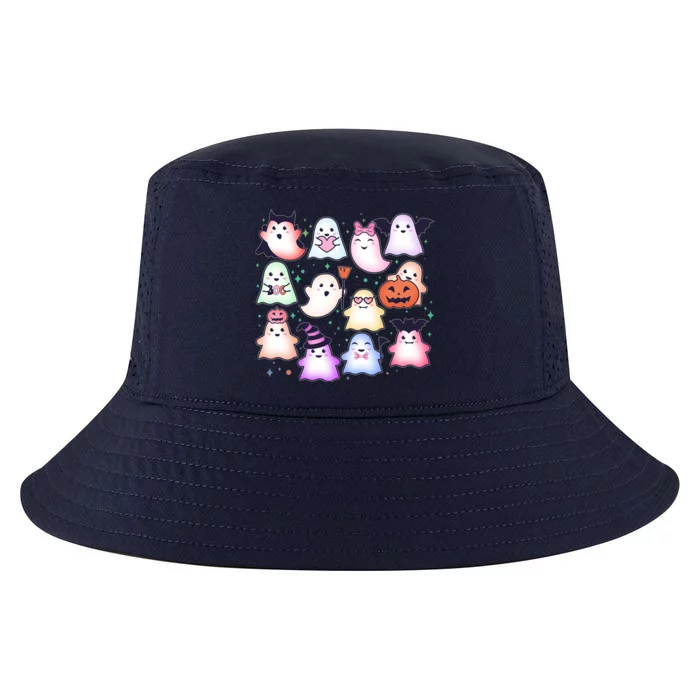 Cute Halloween Ghosts Cool Comfort Performance Bucket Hat