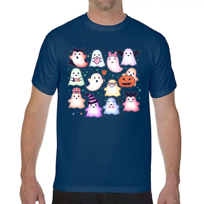 Cute Halloween Ghosts Comfort Colors T-Shirt