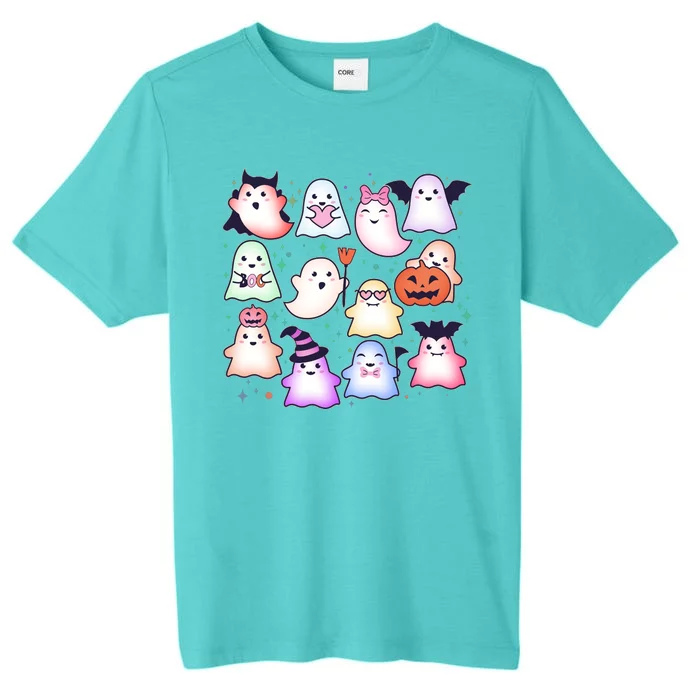 Cute Halloween Ghosts ChromaSoft Performance T-Shirt